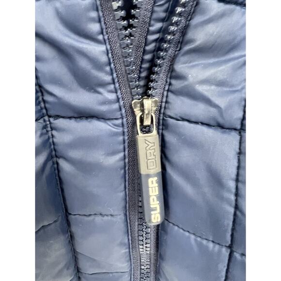 Superdry Navy The Original Fuji Jkt Quilted Puffer Ski Jacket XL - Picture 5 of 8